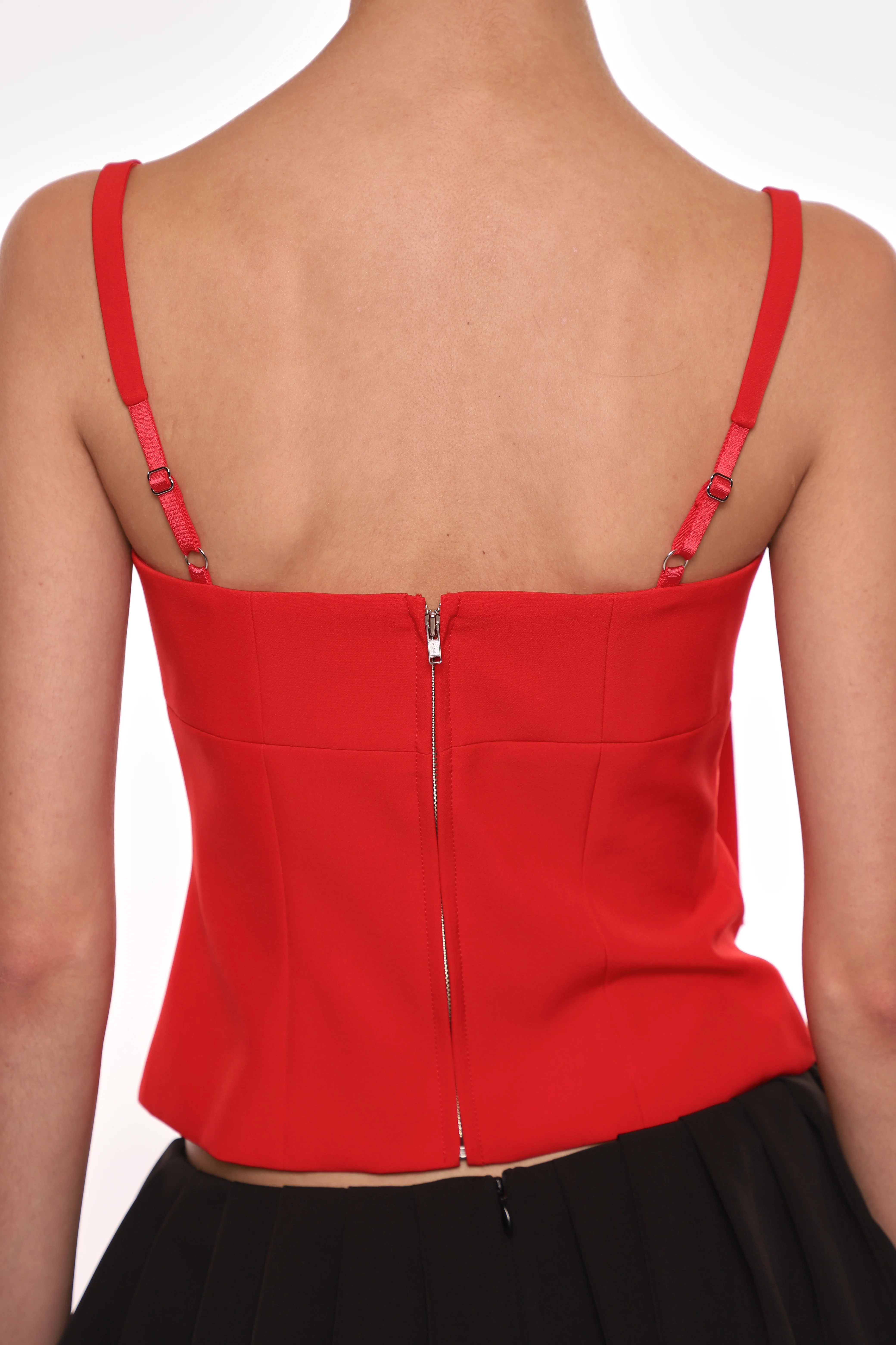 AMELIE TOP IN RED - Image 6