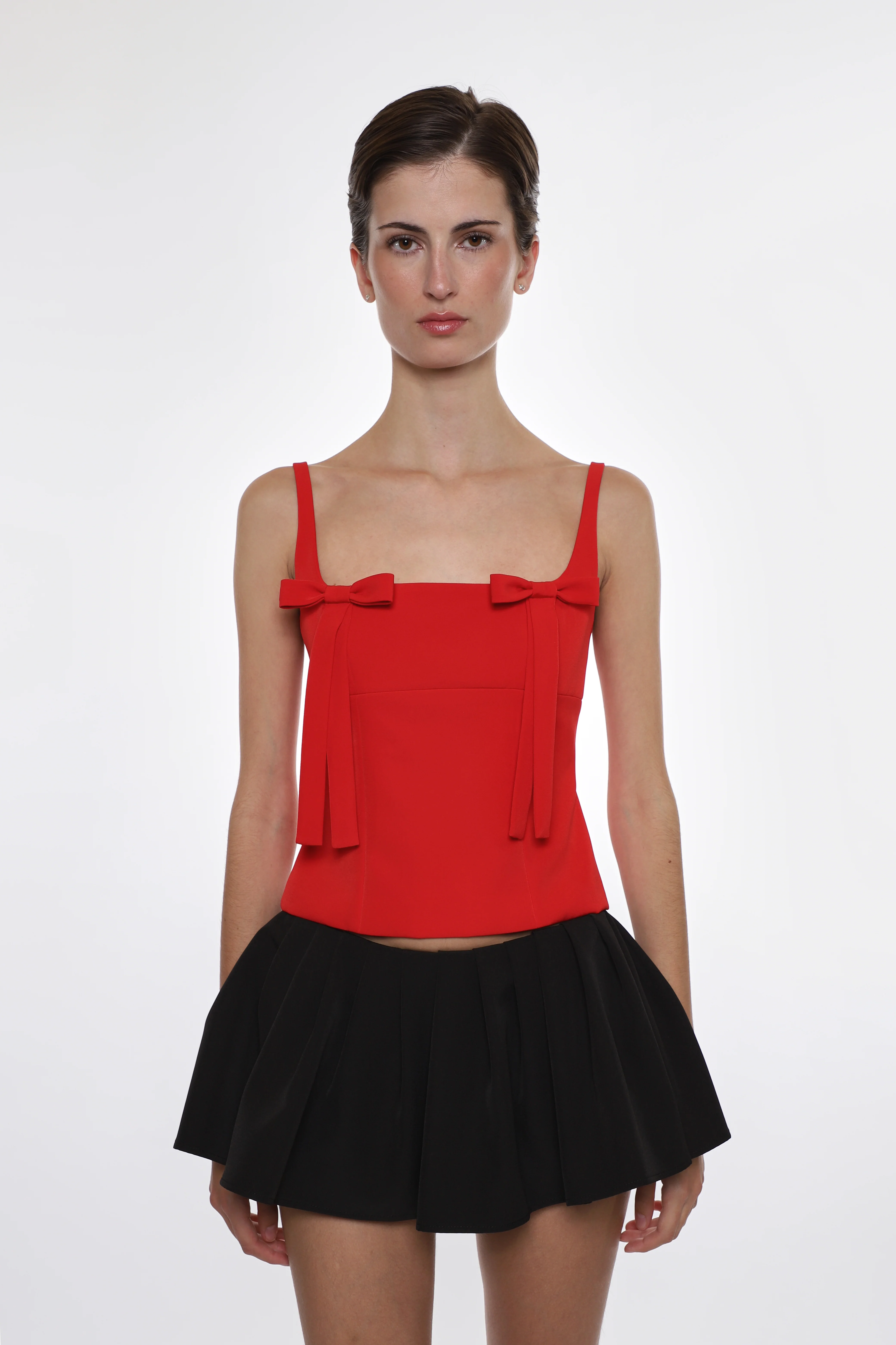 AMELIE TOP IN RED - Image 7