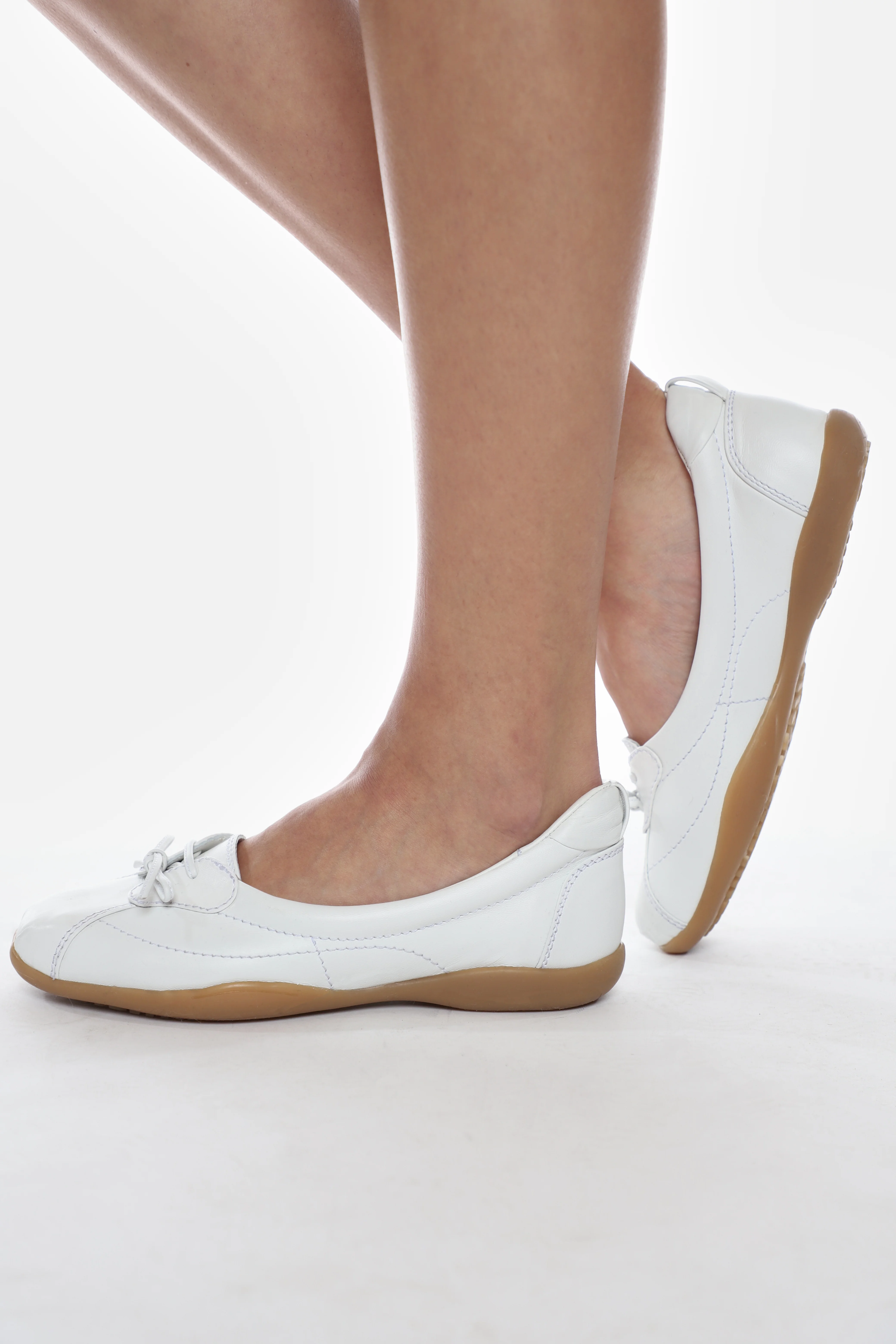 BALLERINA SNEAKER IN WHITE - Image 3