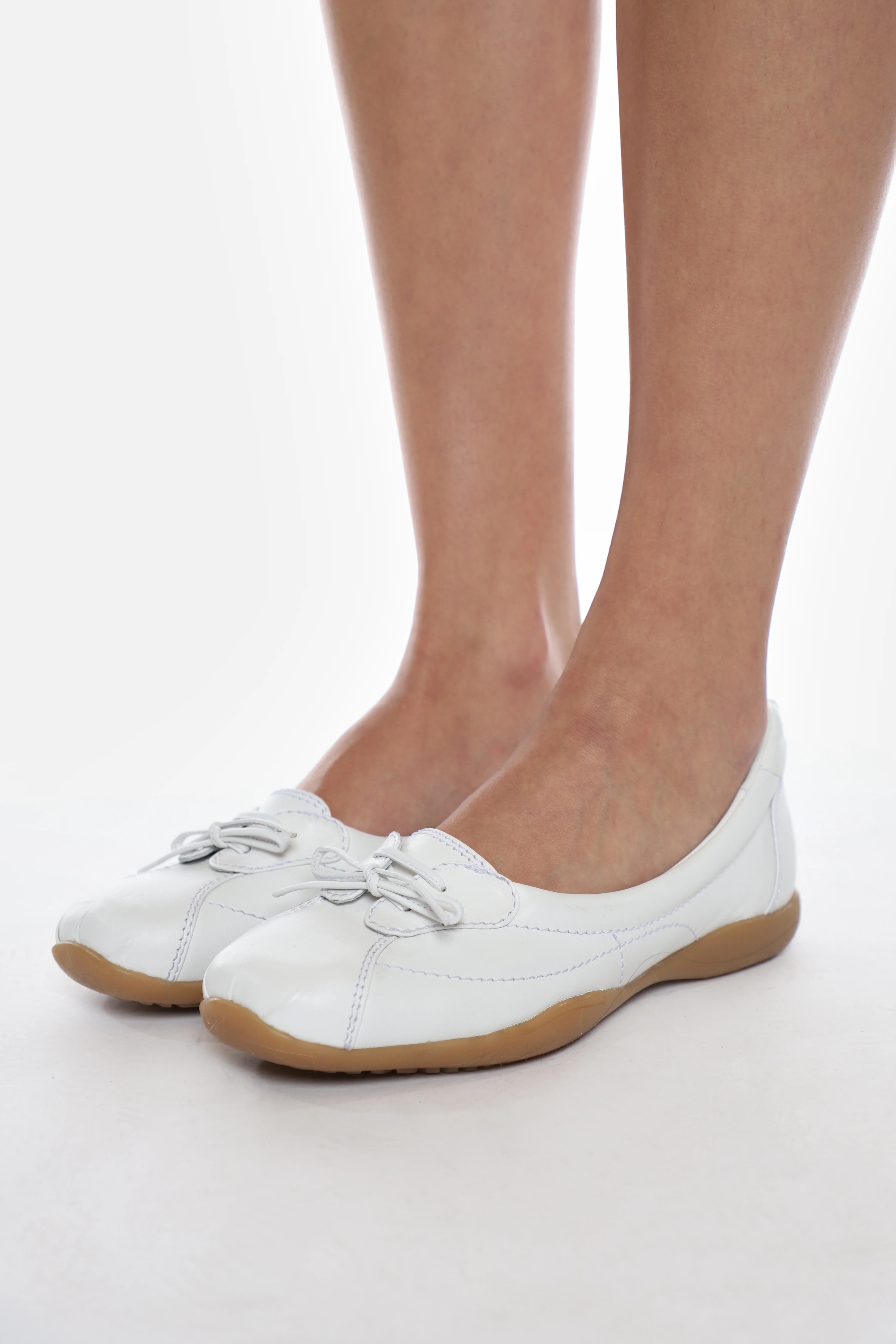 BALLERINA SNEAKER IN WHITE - Image 5