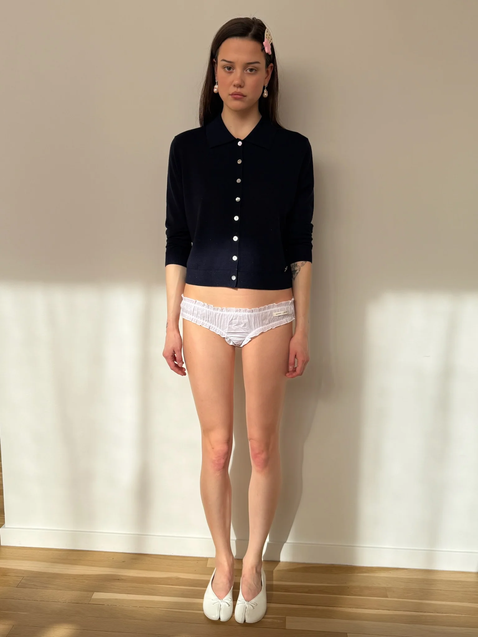 LEY CARDIGAN IN DARK NAVY - Image 5