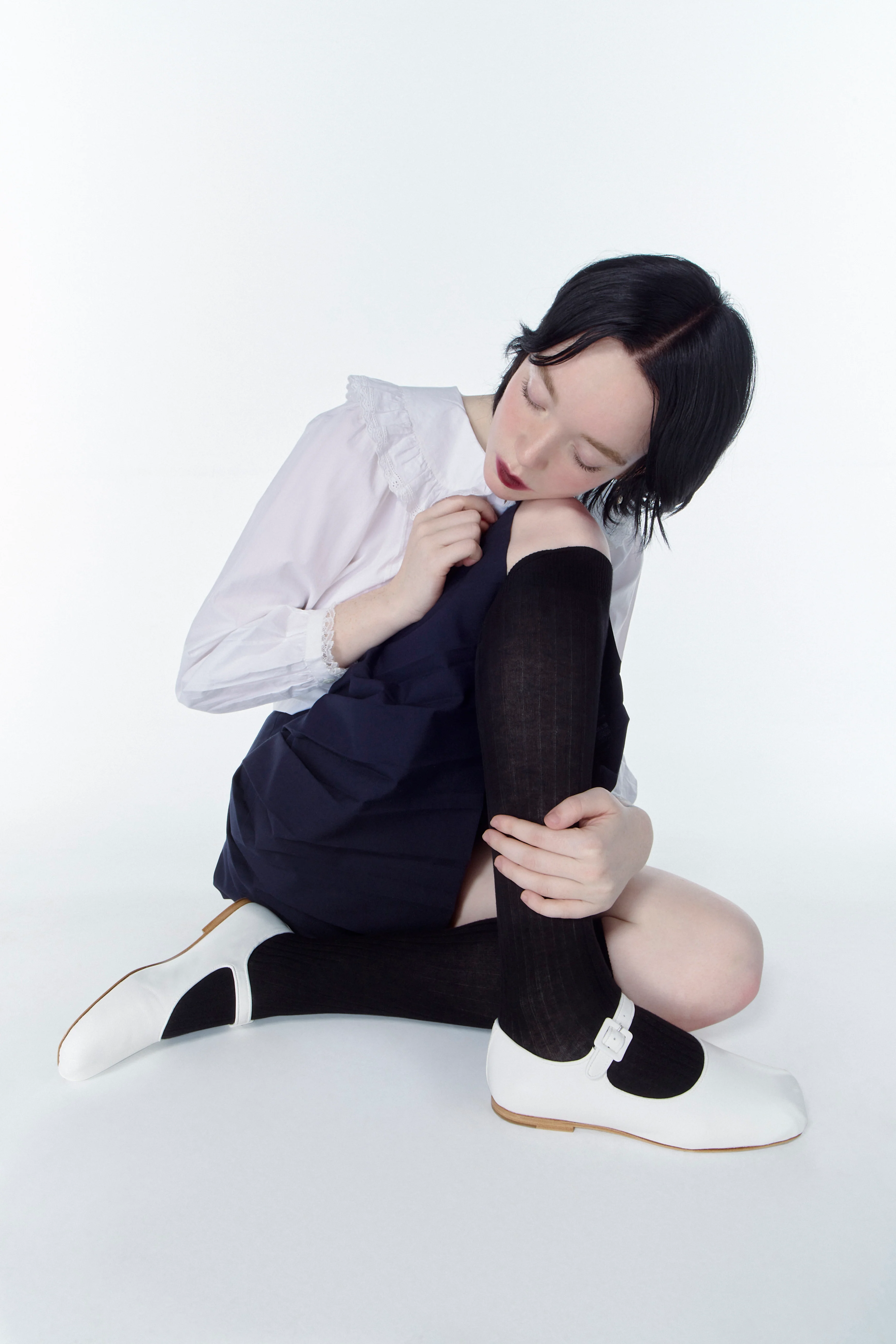 MARY JANE POINTE IN OPTIC WHITE NAPPA - Image 5