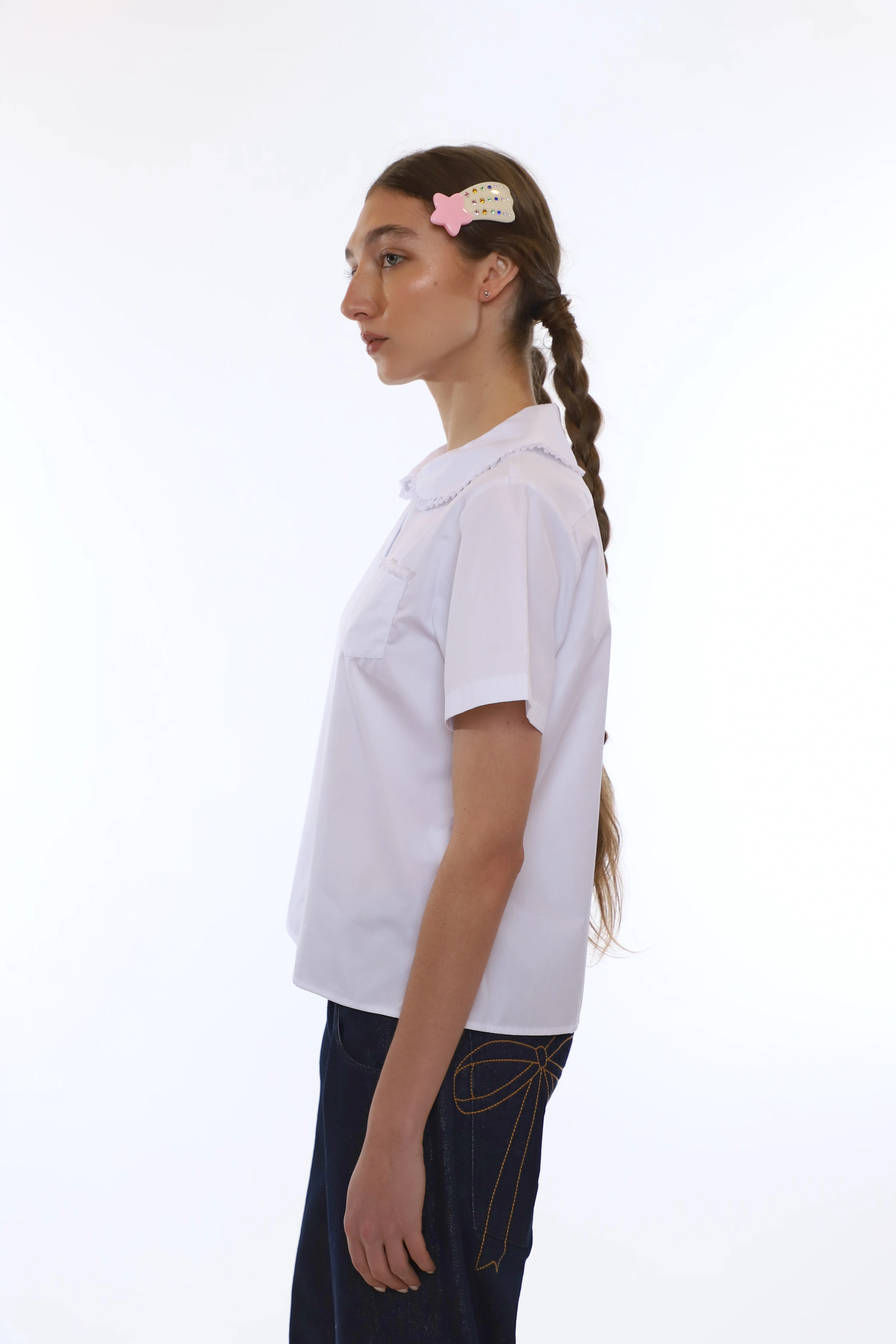 SPLITTER TOP IN WHITE - Image 5