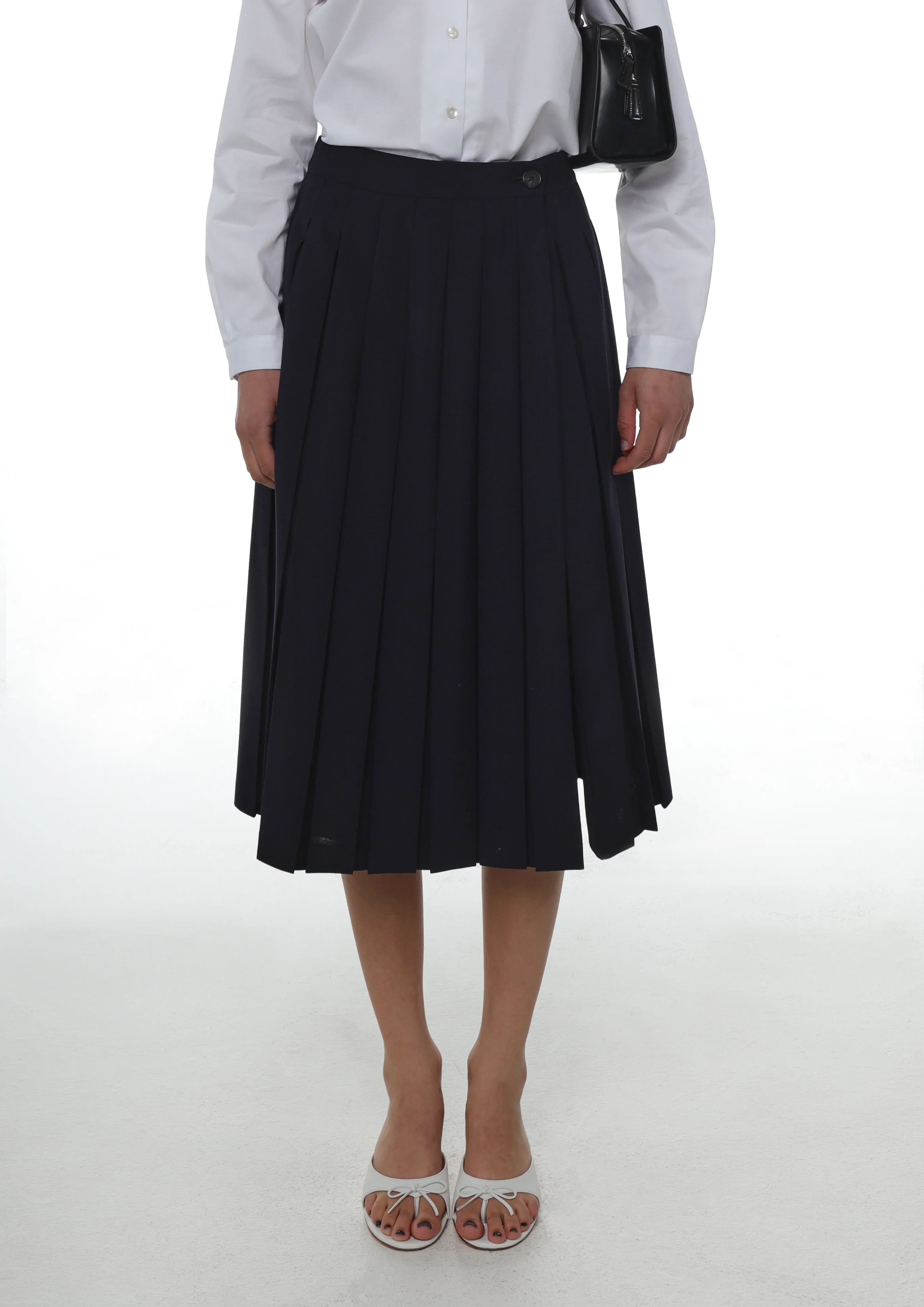 UNIFORM SKORT IN DARK NAVY - Image 4